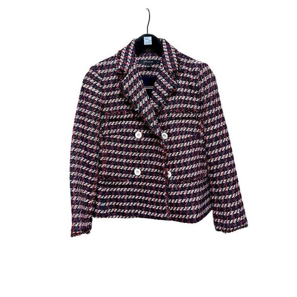 🌟NEW🌟Ann Taylor🌟Blended Winter Linen Jacket - Picture 1 of 2